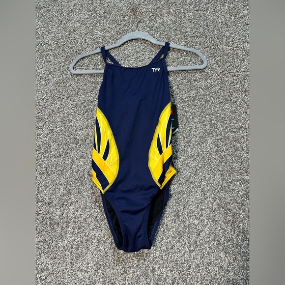 NWT TYR SPORT Phoenix Splice DiamondFit Swimsuit Size 30 - Picture 3 of 6